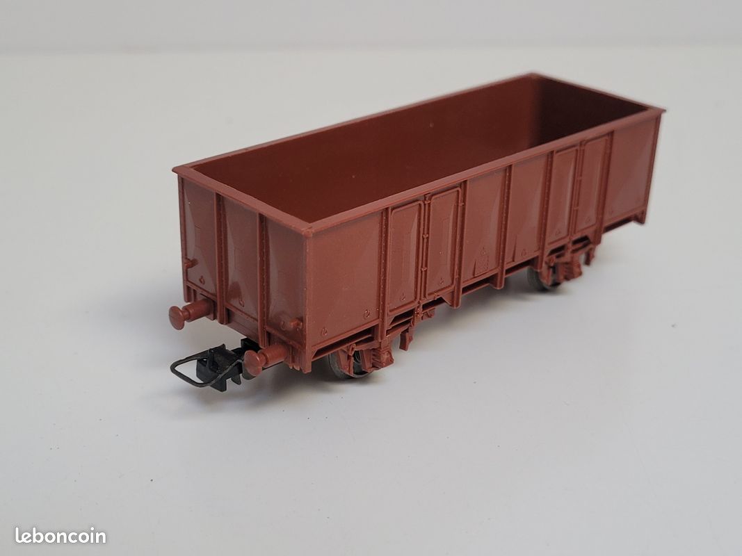 Train wagon N° 622500 Wagon marchandises SNCF tombereau à essieux Jouef Ho (image 6)