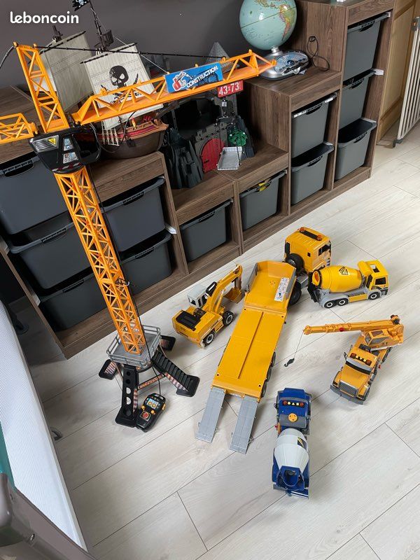 Ensemble jouets travaux publics (image 2)