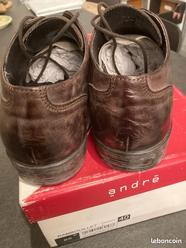 Chaussures basses à lacets André T40 (image 3)
