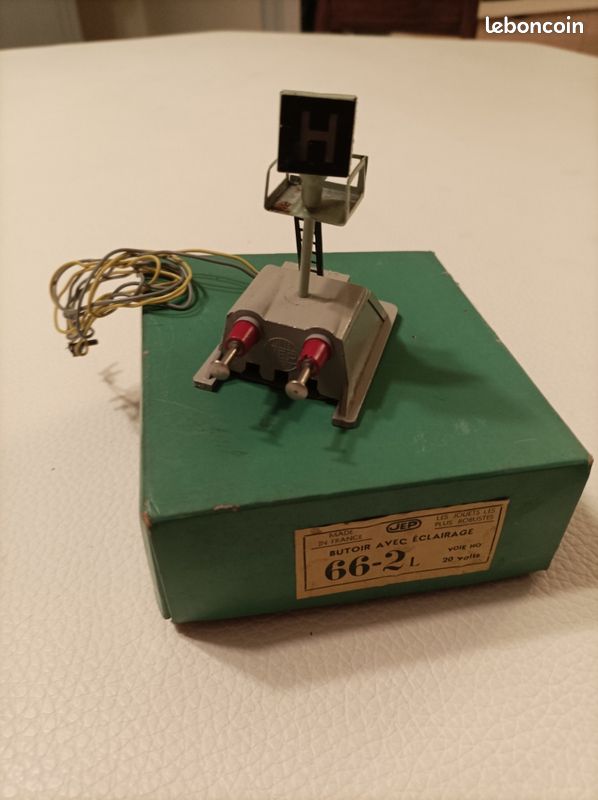 JEP HO Butoir avec éclairage 66-2 / 20 volts