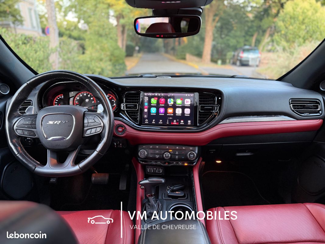 Durango SRT V8 6.4L 392 | TVA récupérable - CG 4 places CTTE | EN STOCK - Français - 1ère Main - Pack Attelage - Très rare - Suivi complet Dodge (image 12)