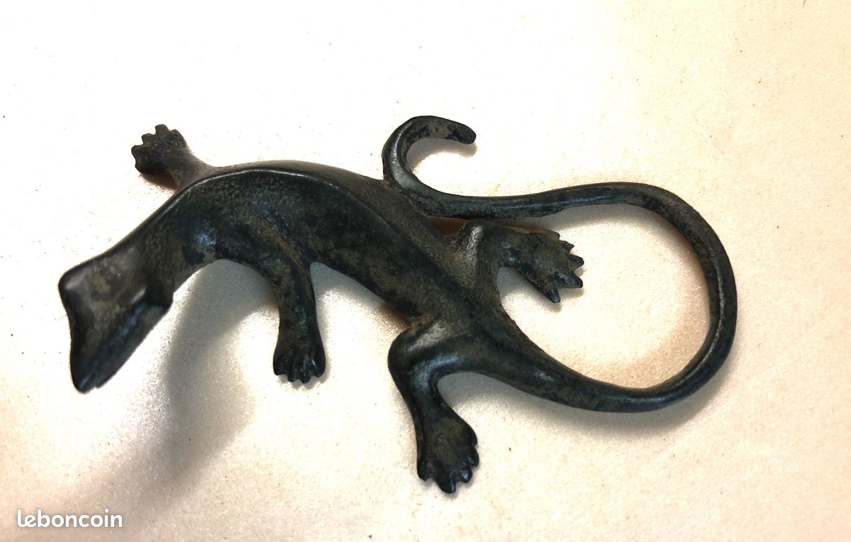 Petit gekko bronze (image 1)