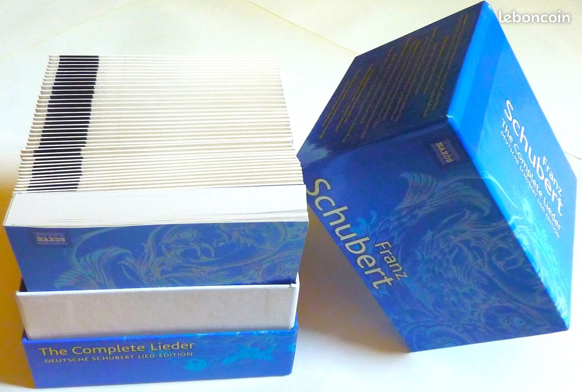 Coffret 38 CD : Intégrale des lieder de SCHUBERT sous la direction de Ulrich Eisenlohr / NAXOS / Musique classique / Chant (image 7)