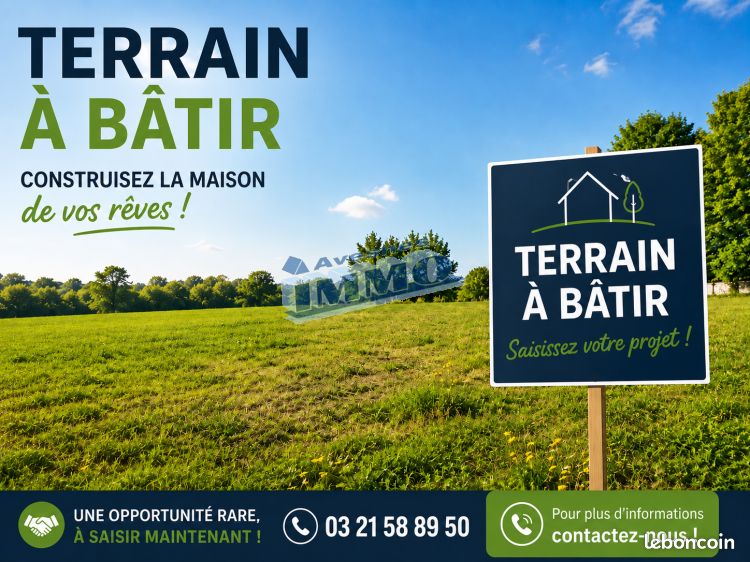 Terrain 910 m² · à Saint-Pol-sur-Ternoise · 910 m² · 36 000 €