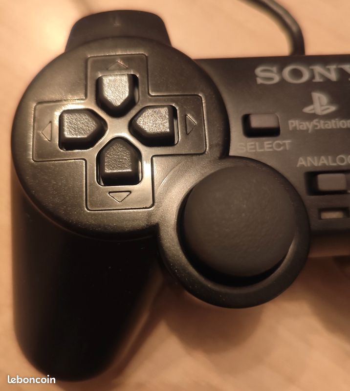 Coque Avant Manette PS2 Dualshock 2 - Sony Argent Officielle - Occasion