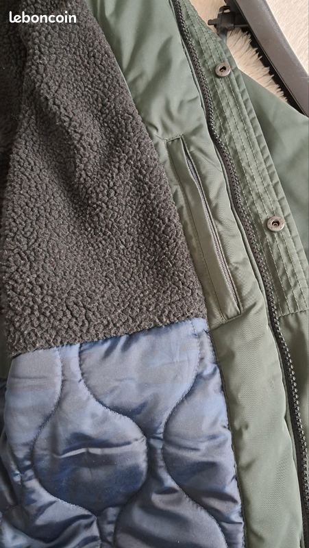Manteau kaki foncé T.S Bonobo (image 7)