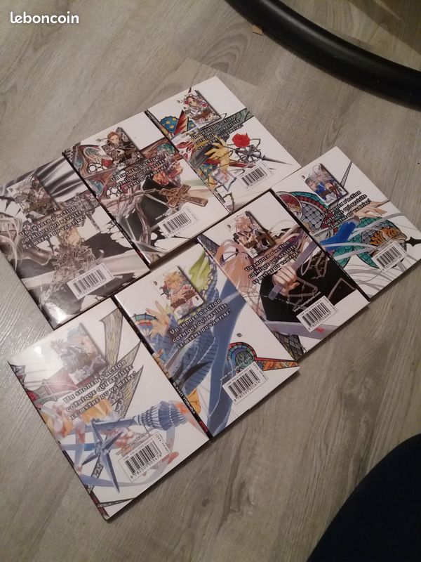 Tomes 1 à 7 manga trinity blood (image 2)