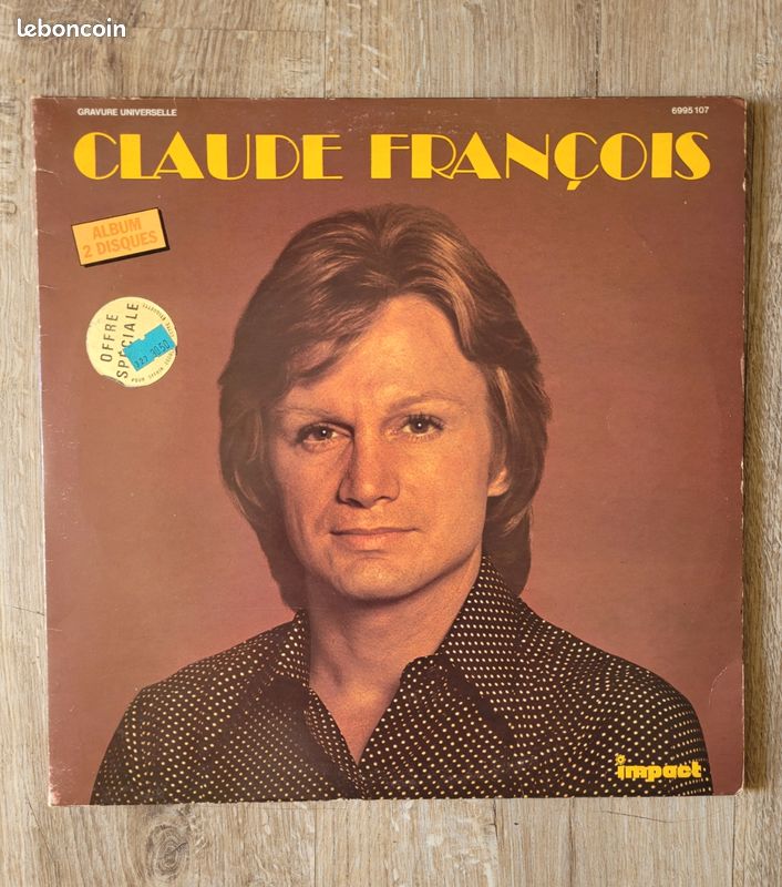 Album 2 Vinyles Claude François BE (image 1)