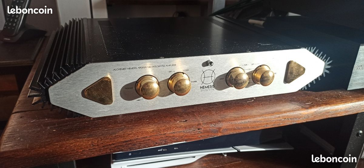 Amplificateur hifi Alchemist Nemesis APD22A MK2 condensateurs Nichicon audio rare (image 1)