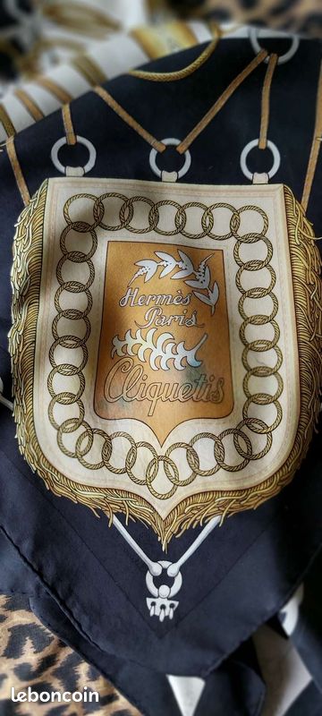 Carré 90 vintage Hermès Cliquetis (image 14)