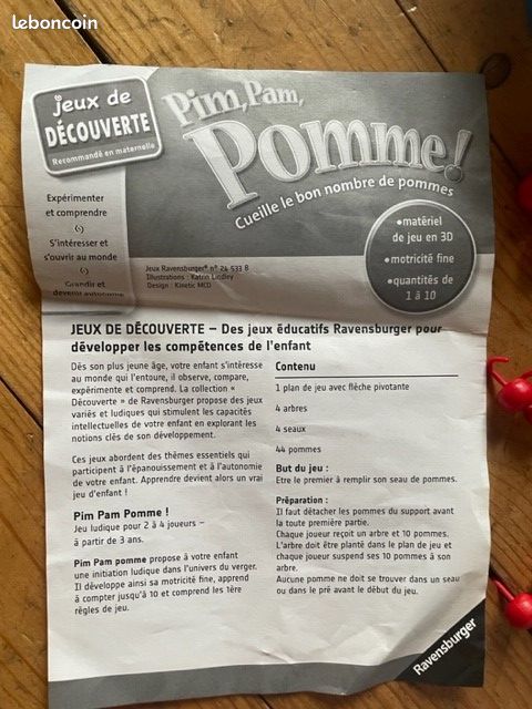Pim Pam Pomme COMPLET (image 4)