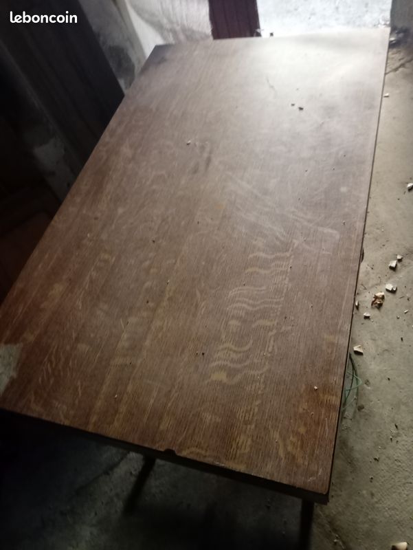 Table en bois rectangulaire petit prix (image 1)