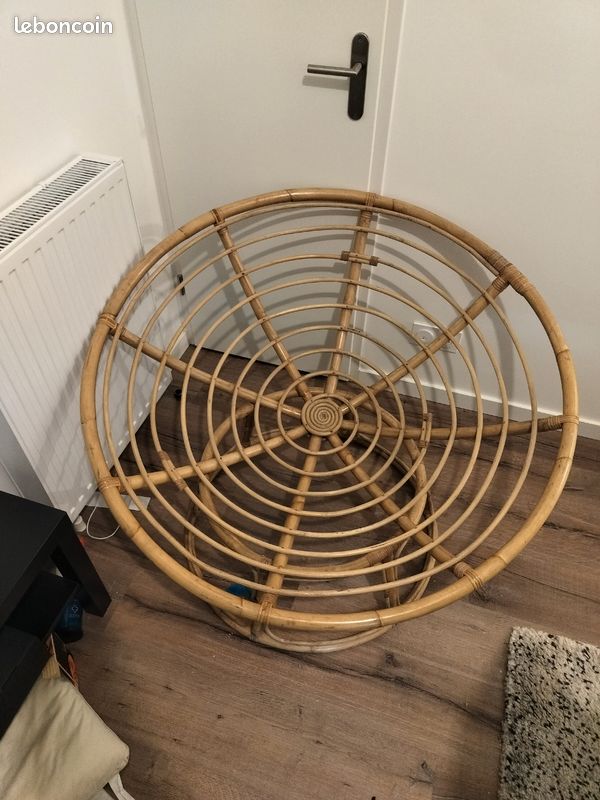 Papasan - fauteuil rotin (image 2)