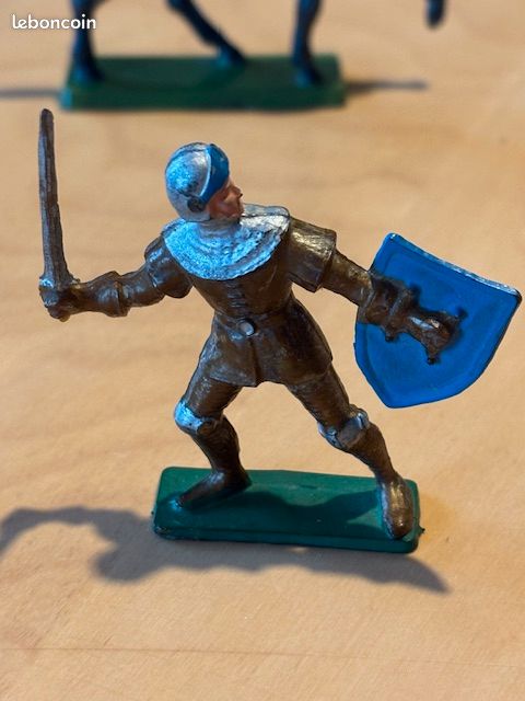 Figurine Arbalétrier Moyen-Âge STARLUX 6005 Avec Boîte-vitrine – Année 1970 – Collection Historique Française