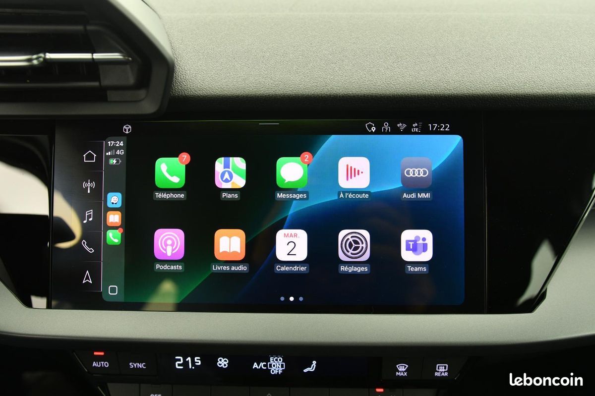 AUDI A3 SPORTBACK TFSI Mild Hybrid 116 S tronic 7 Advanced FULL LED/CARPLAY (image 6)