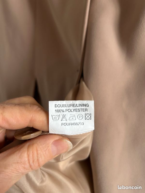 Veste berger du nord crème T46 (image 3)