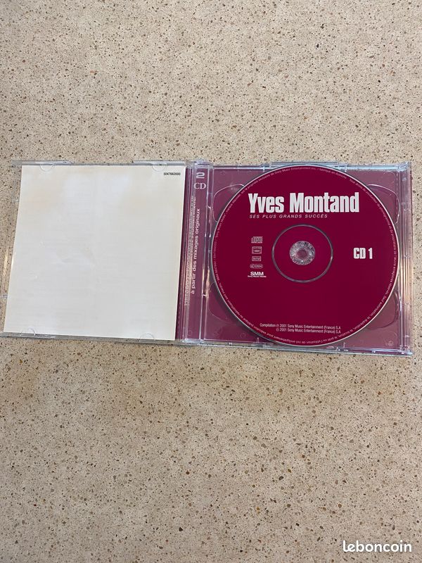 2CD Set. Yves Montand. Compilation « Ses plus grands succès « 2001 (image 5)