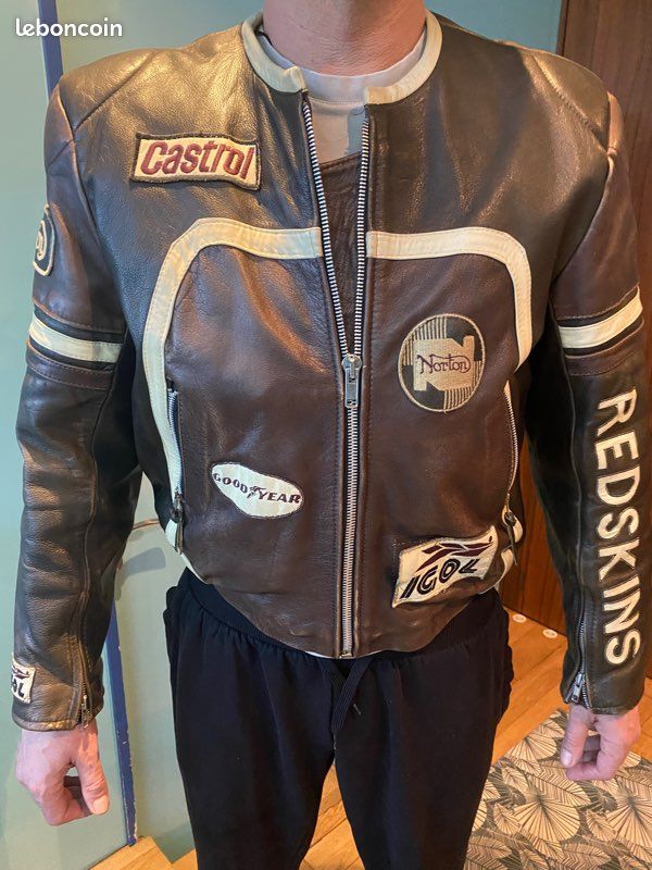 Blouson motard cuir (image 3)