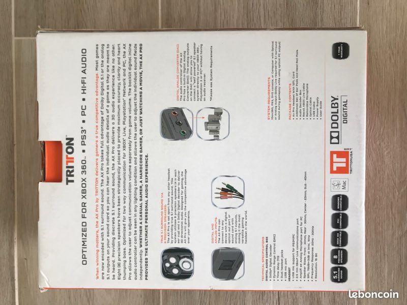 Casque gaming (PS4, PS3, PC, Xbox…) (image 2)