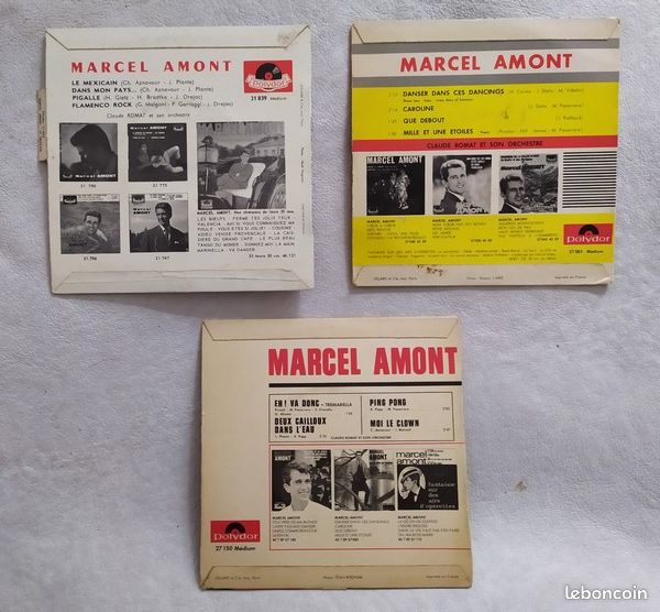 EP 45 Tours Marcel AMONT (image 2)