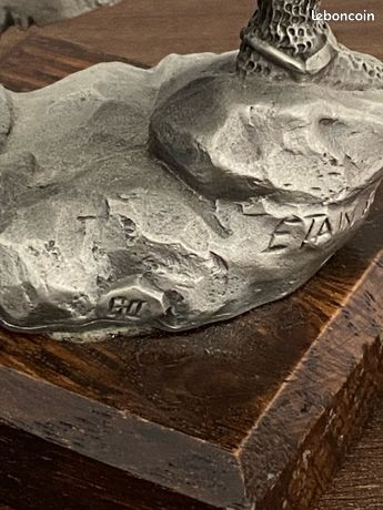Figurine étain Les Etains Du Graal - L'Ordre Des Hospitaliers - Pièce De Collection Neuve