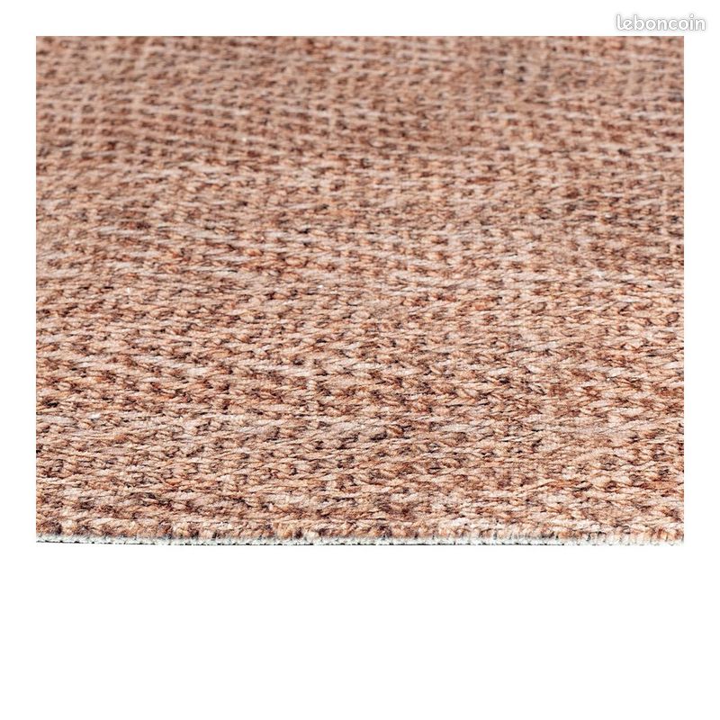 Tapis moderne à franges lavable en machine Sugar Beige 160x230 (image 4)
