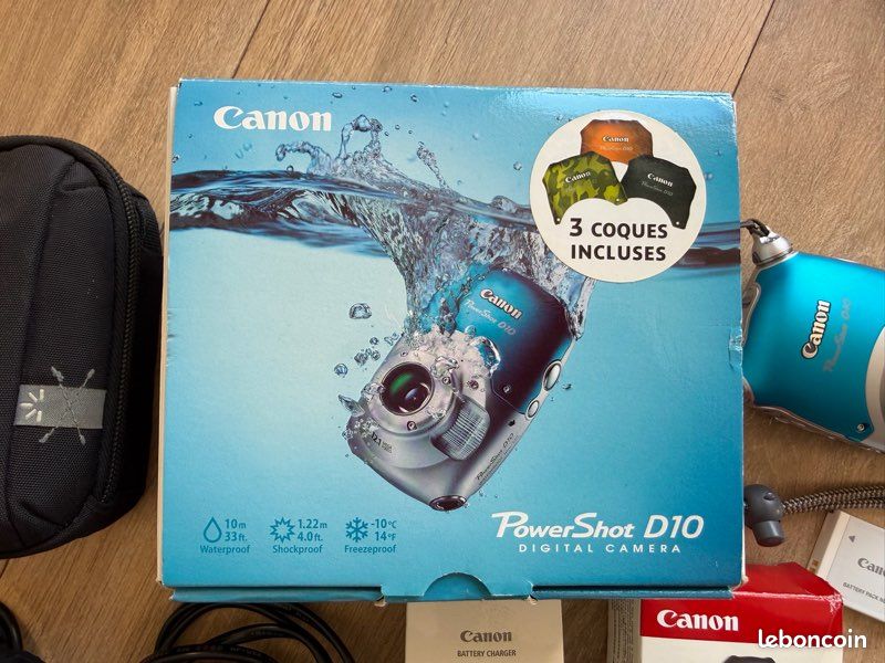 Appareil Photo Numérique CANON PowerShot D10 WaterProof (image 2)