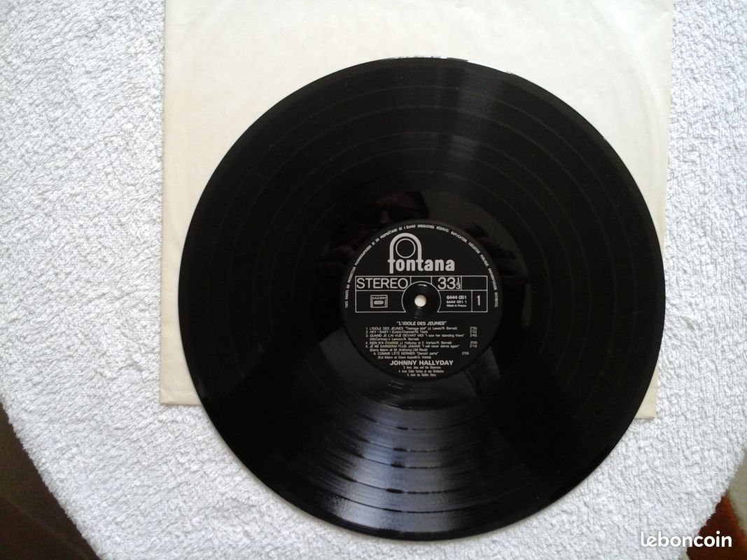 Johnny hallyday 33.t "l'idole des jeunes" (image 3)