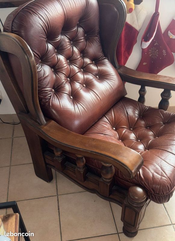 Canapé 3 places et 2 fauteuils (image 3)