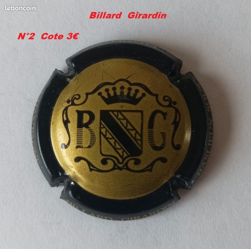 Capsule Billard Girardin N°2 (image 1)