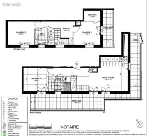 Appartement a louer colombes - 1 pièce(s) - 84 m2 - Surfyn
