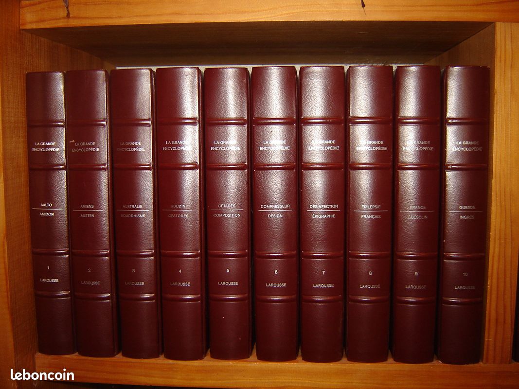 La Grande Encyclopédie LAROUSSE (image 1)