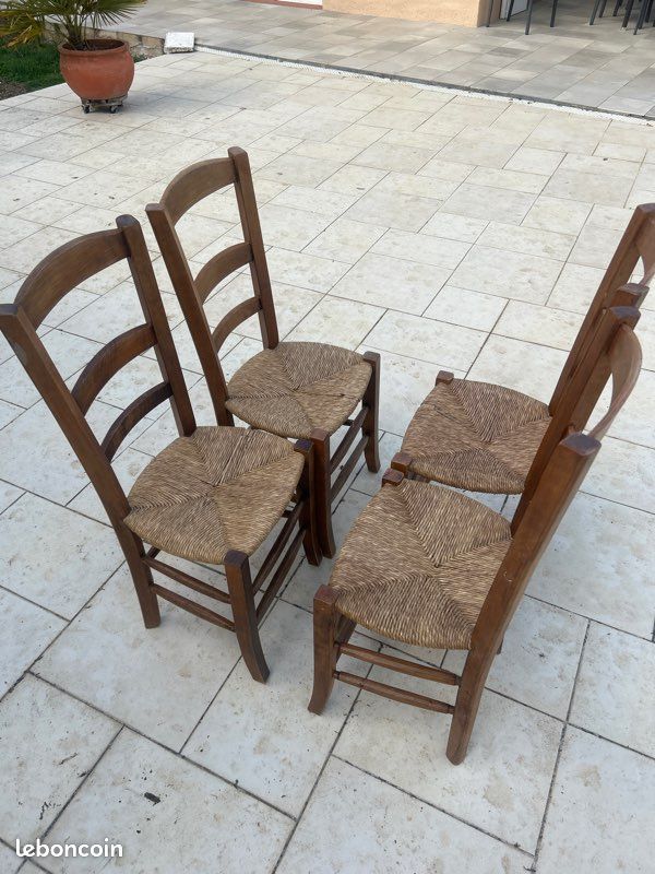 Chaises en paille (image 3)