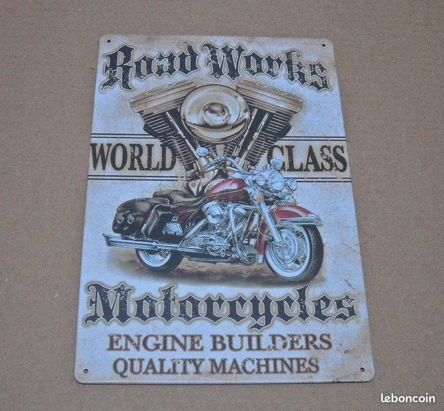 Plaque métal vintage milkshake 20 x 30 - Les Plaques/Plaques 20x30 cm - nostalgic-deco