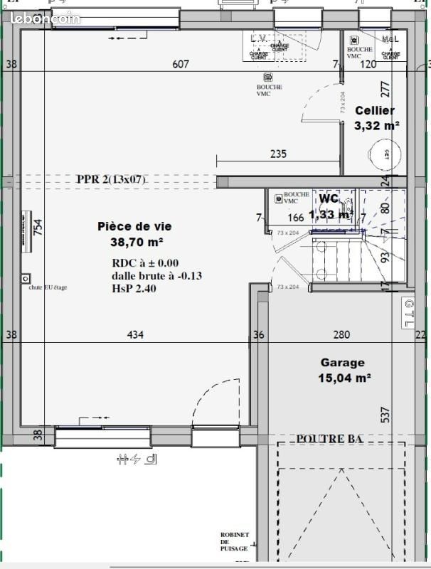 Maison 4 pièces 87 m² · à Douvres-la-Délivrande · 87 m² · 252 000 €