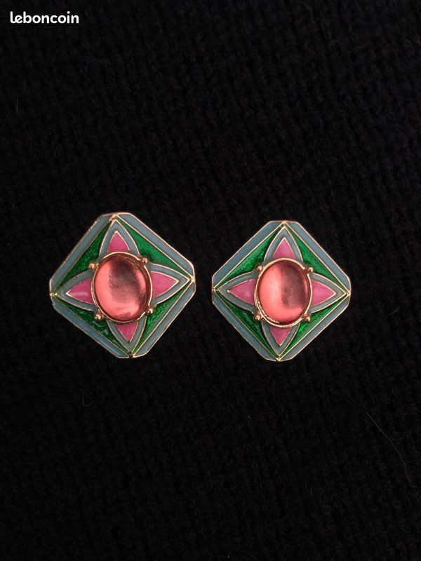 Boucles d’oreilles vintage design (image 1)