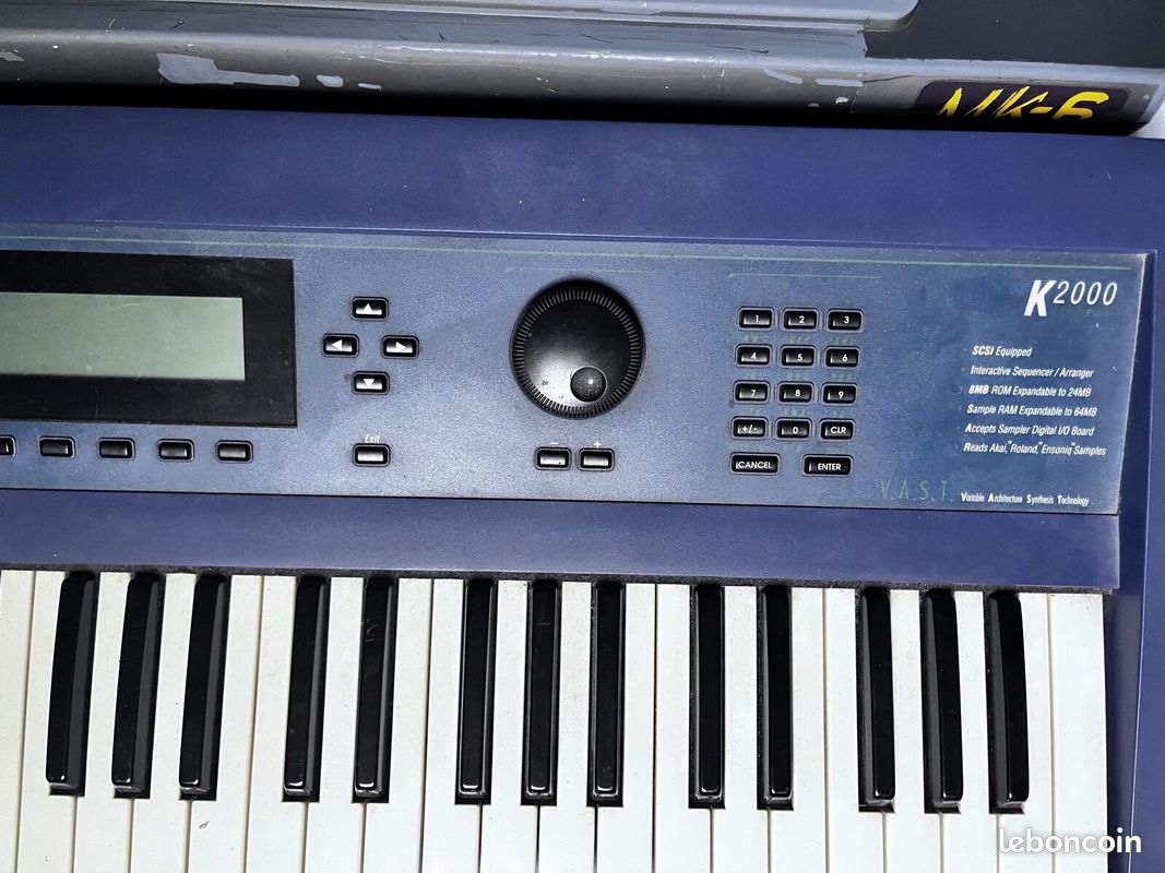 Kurzweil K2000VP - workstation sampler VAST vintage (image 5)