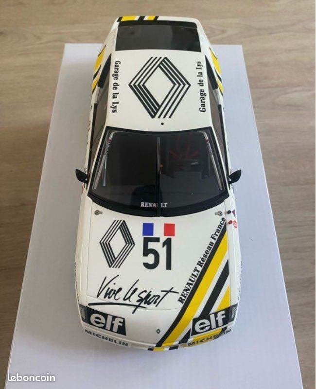 Otto Mobile 1/18 Résine – Alpine GTA Europa Cup-R Racing – OT659 (occasion)