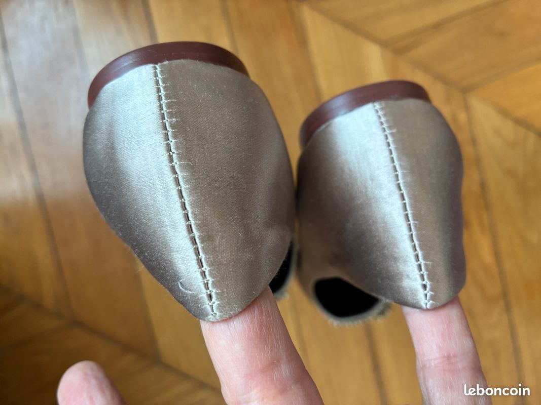 Ballerines neuves tissus et brillants (image 4)