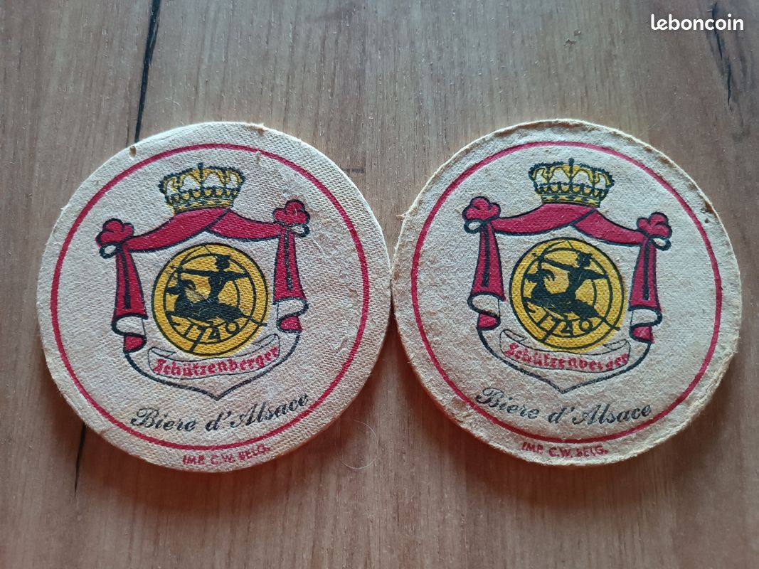 Sous Bock STELLA ARTOIS Série Jeux Olympique De Mexico 1968 Le Lancer Du Poids