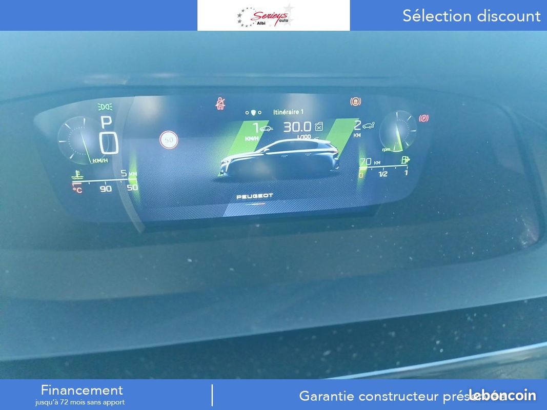 PEUGEOT 308 GT BlueHDI 130 EAT8 VISIO 360+DRIVE ASST PLUS+JA18 PORTLAND (image 20)