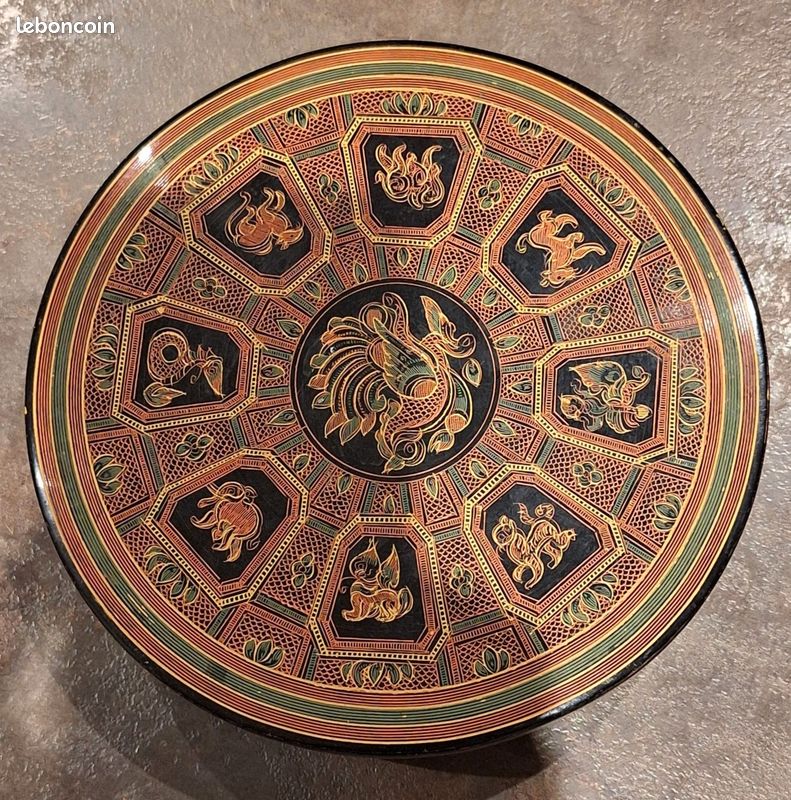 LOT DE DEUX anciennes boites avec JEU DE CUBES marque JLF et N. ATLAS