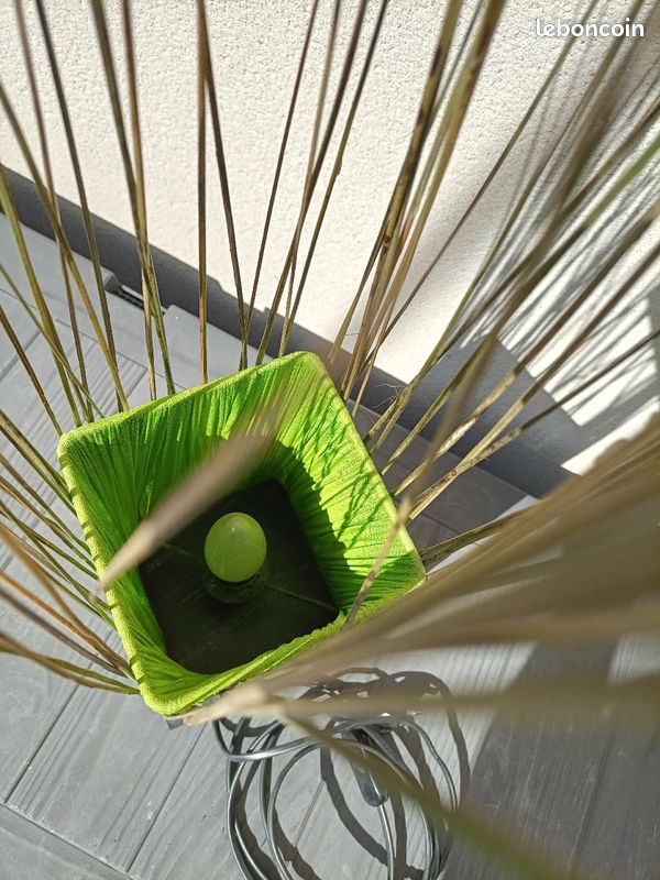 Lampe de salon verte 110cm (image 2)