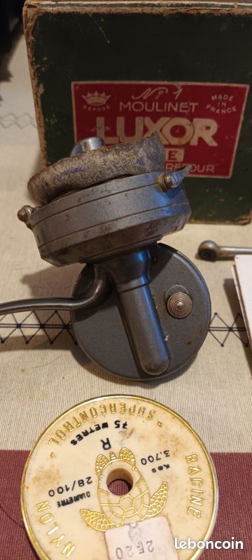 moulinet Luxor Pezon et Michel années 50, excellent état (D'occasion) à vallorbe pour CHF 40 – retrait uniquement | Acheter sur