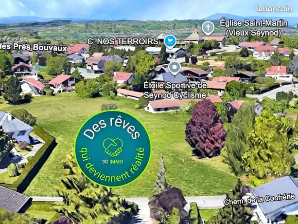 Terrain 600 m² Annecy