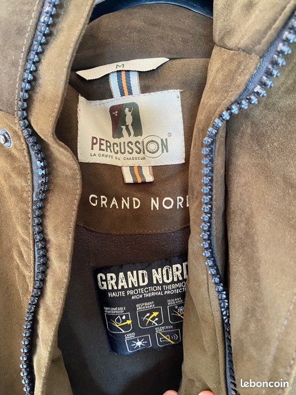 Veste de chasse marron foncé RJ CLASSICS ESSENTIALS, taille
