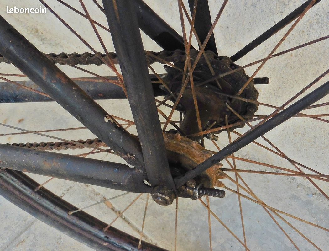 Ancien vélo de course, collection 1910 / 1920 (image 11)