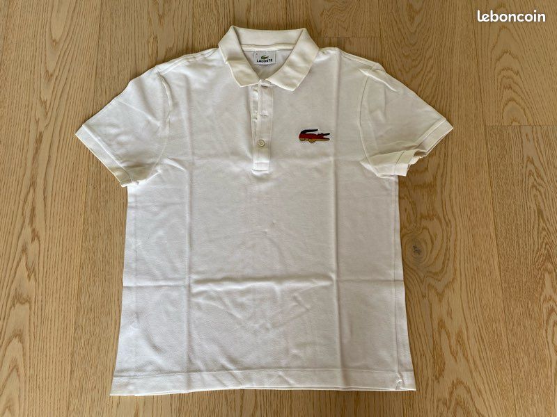 Polo Lacoste « série spéciale » drapeau Allemand Vêtements