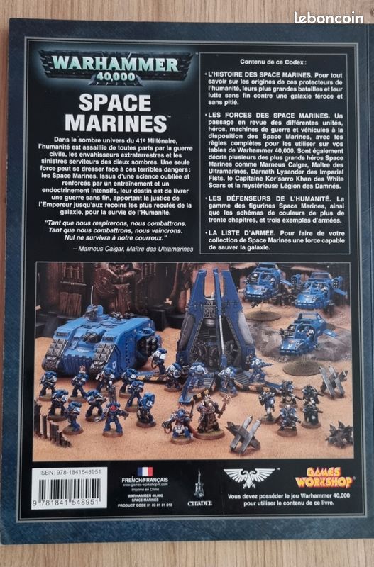 Codex Warhammer 40000 V5 – Space Marines (image 2)