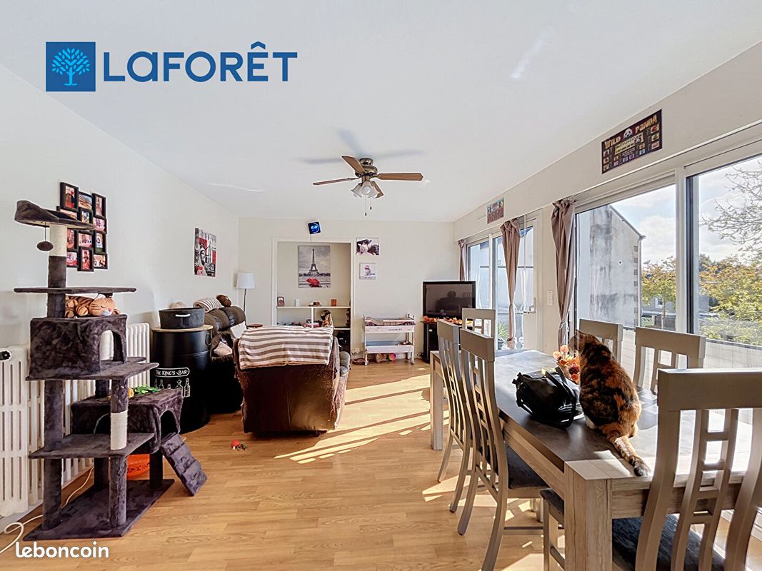 Appartement 2 pièces 57 m² · à Pontivy · 57 m² · 605 €/mois
